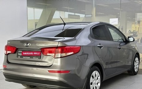 KIA Rio III рестайлинг, 2016 год, 1 015 000 рублей, 5 фотография