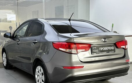 KIA Rio III рестайлинг, 2016 год, 1 015 000 рублей, 7 фотография