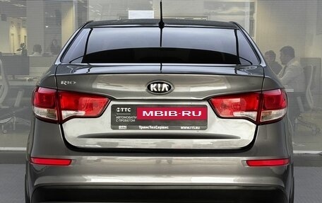 KIA Rio III рестайлинг, 2016 год, 1 015 000 рублей, 6 фотография