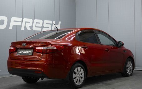 KIA Rio III рестайлинг, 2012 год, 940 000 рублей, 2 фотография