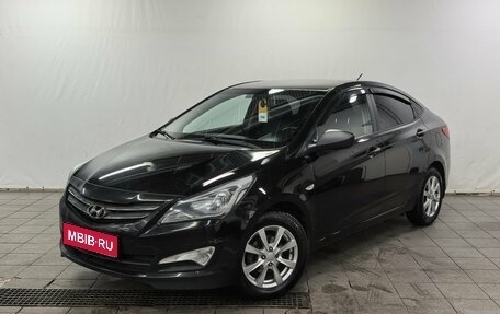 Hyundai Solaris II рестайлинг, 2015 год, 950 000 рублей, 1 фотография