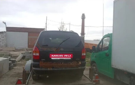 Opel Zafira A рестайлинг, 1999 год, 70 000 рублей, 3 фотография