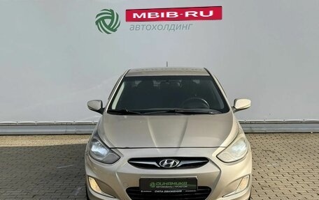 Hyundai Solaris II рестайлинг, 2011 год, 490 000 рублей, 2 фотография