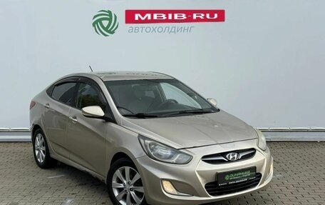 Hyundai Solaris II рестайлинг, 2011 год, 490 000 рублей, 3 фотография
