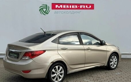 Hyundai Solaris II рестайлинг, 2011 год, 490 000 рублей, 5 фотография