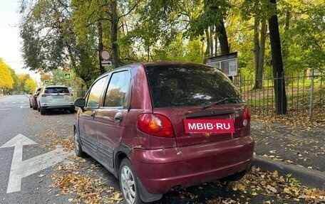 Daewoo Matiz I, 2007 год, 109 000 рублей, 6 фотография
