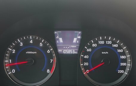 Hyundai Solaris II рестайлинг, 2014 год, 840 000 рублей, 27 фотография