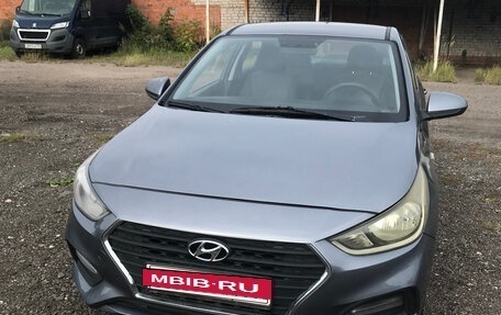 Hyundai Solaris II рестайлинг, 2017 год, 799 000 рублей, 9 фотография