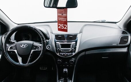 Hyundai Solaris II рестайлинг, 2015 год, 1 450 000 рублей, 14 фотография