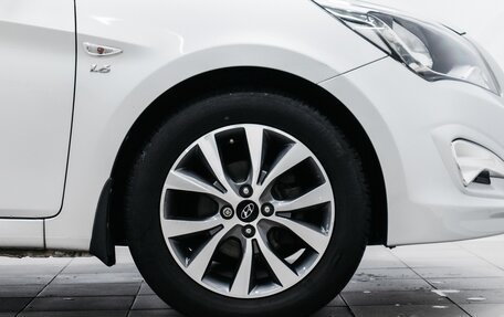 Hyundai Solaris II рестайлинг, 2015 год, 1 450 000 рублей, 29 фотография