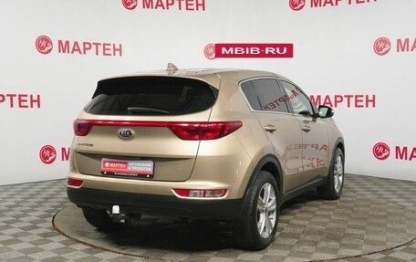 KIA Sportage IV рестайлинг, 2017 год, 2 089 000 рублей, 5 фотография