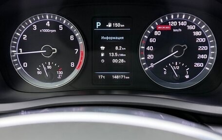 Hyundai Sonata VII, 2018 год, 1 349 000 рублей, 10 фотография