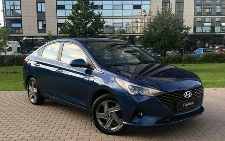 Hyundai Solaris II рестайлинг, 2021 год, 1 600 000 рублей, 7 фотография