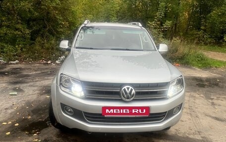 Volkswagen Amarok I рестайлинг, 2013 год, 2 300 000 рублей, 21 фотография