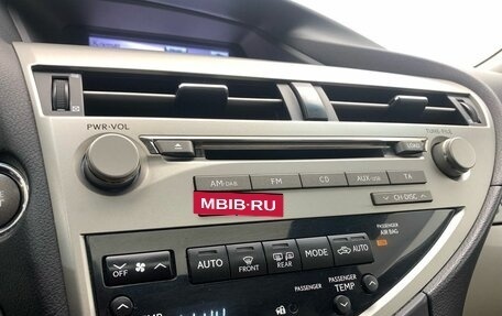 Lexus RX III, 2011 год, 1 710 000 рублей, 21 фотография