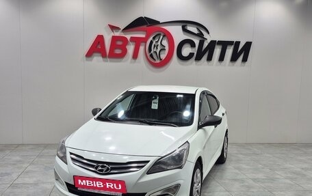 Hyundai Solaris II рестайлинг, 2014 год, 805 000 рублей, 3 фотография