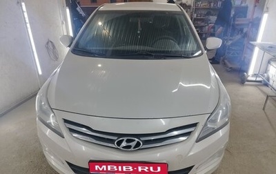 Hyundai Solaris II рестайлинг, 2015 год, 375 000 рублей, 1 фотография