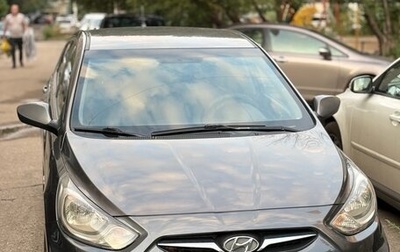 Hyundai Solaris II рестайлинг, 2011 год, 610 000 рублей, 1 фотография