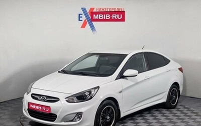 Hyundai Solaris II рестайлинг, 2011 год, 605 000 рублей, 1 фотография