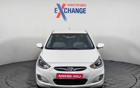 Hyundai Solaris II рестайлинг, 2011 год, 605 000 рублей, 2 фотография