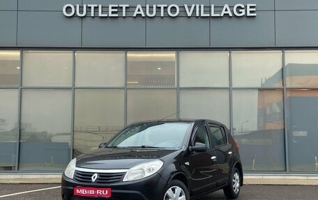 Renault Sandero I, 2012 год, 399 000 рублей, 1 фотография