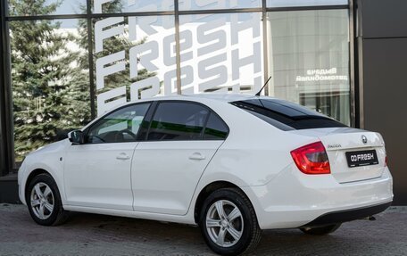 Skoda Rapid I, 2014 год, 949 000 рублей, 2 фотография