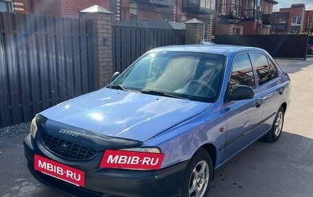 Hyundai Accent II, 2004 год, 210 000 рублей, 2 фотография