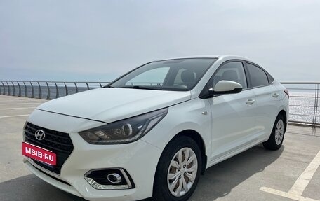 Hyundai Solaris II рестайлинг, 2018 год, 1 290 000 рублей, 1 фотография