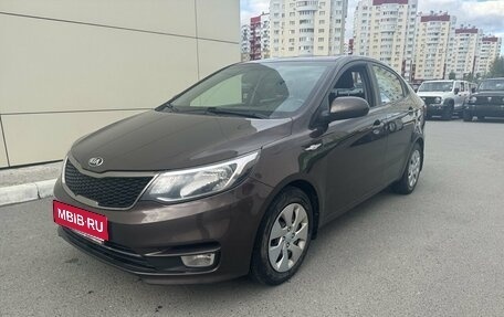 KIA Rio III рестайлинг, 2016 год, 1 190 000 рублей, 1 фотография