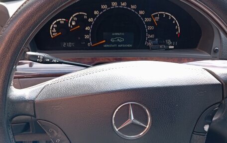 Mercedes-Benz S-Класс, 2000 год, 830 000 рублей, 20 фотография