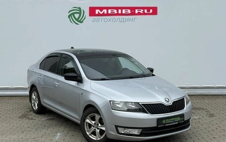 Skoda Rapid I, 2014 год, 820 000 рублей, 3 фотография