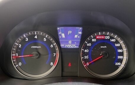 Hyundai Solaris II рестайлинг, 2013 год, 749 000 рублей, 19 фотография
