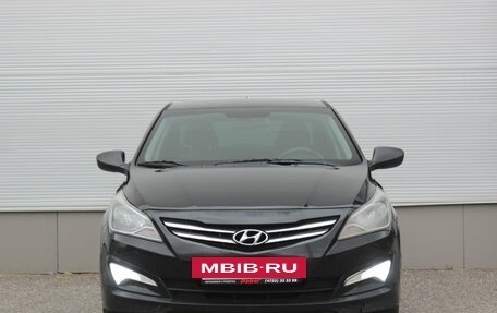 Hyundai Solaris II рестайлинг, 2014 год, 827 000 рублей, 3 фотография