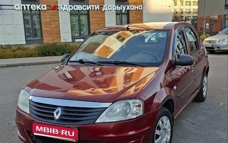 Renault Logan I, 2010 год, 380 000 рублей, 1 фотография