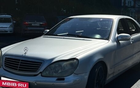 Mercedes-Benz S-Класс, 2002 год, 550 000 рублей, 4 фотография