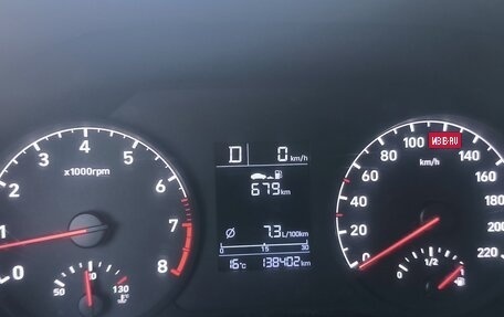 Hyundai Solaris II рестайлинг, 2017 год, 1 075 000 рублей, 10 фотография
