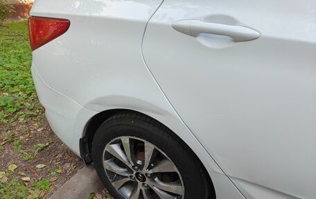 Hyundai Solaris II рестайлинг, 2014 год, 890 000 рублей, 23 фотография
