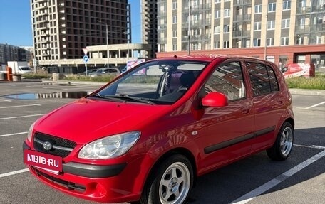 Hyundai Getz I рестайлинг, 2008 год, 460 000 рублей, 2 фотография