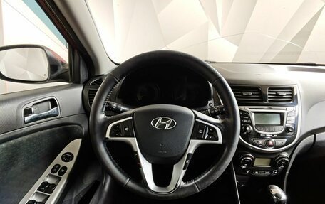 Hyundai Solaris II рестайлинг, 2011 год, 597 000 рублей, 18 фотография