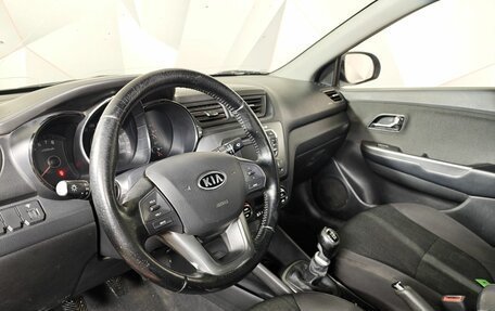 KIA Rio III рестайлинг, 2012 год, 411 000 рублей, 17 фотография