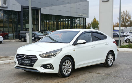 Hyundai Solaris II рестайлинг, 2018 год, 993 000 рублей, 5 фотография