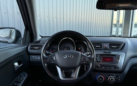 KIA Rio III рестайлинг, 2013 год, 990 000 рублей, 11 фотография