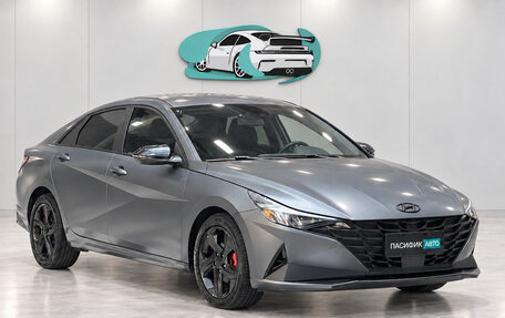 Hyundai Elantra, 2022 год, 1 380 500 рублей, 3 фотография