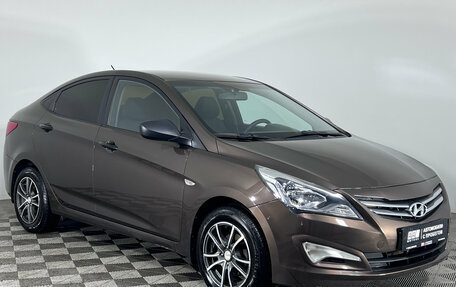 Hyundai Solaris II рестайлинг, 2014 год, 945 000 рублей, 3 фотография
