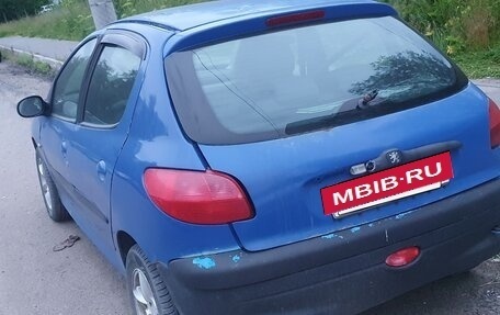 Peugeot 206, 2001 год, 120 000 рублей, 5 фотография