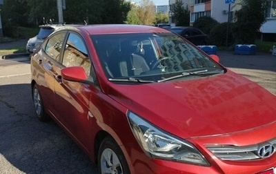 Hyundai Solaris II рестайлинг, 2015 год, 825 000 рублей, 1 фотография