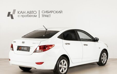 Hyundai Solaris II рестайлинг, 2011 год, 600 600 рублей, 3 фотография