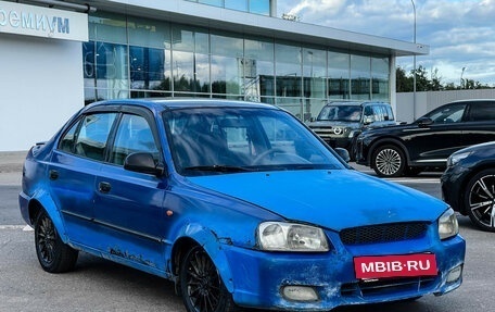 Hyundai Accent II, 2002 год, 79 000 рублей, 3 фотография