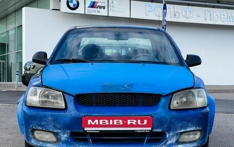 Hyundai Accent II, 2002 год, 79 000 рублей, 2 фотография