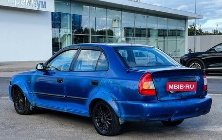 Hyundai Accent II, 2002 год, 79 000 рублей, 7 фотография